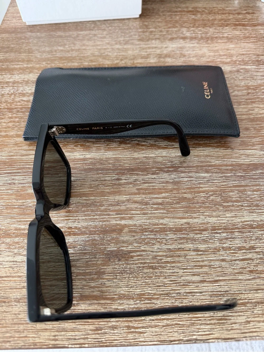 RARE Celine Black Square Oversizee Sunglasses